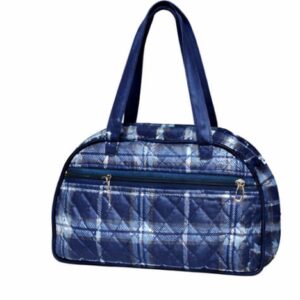 Azure Quilted Handbag